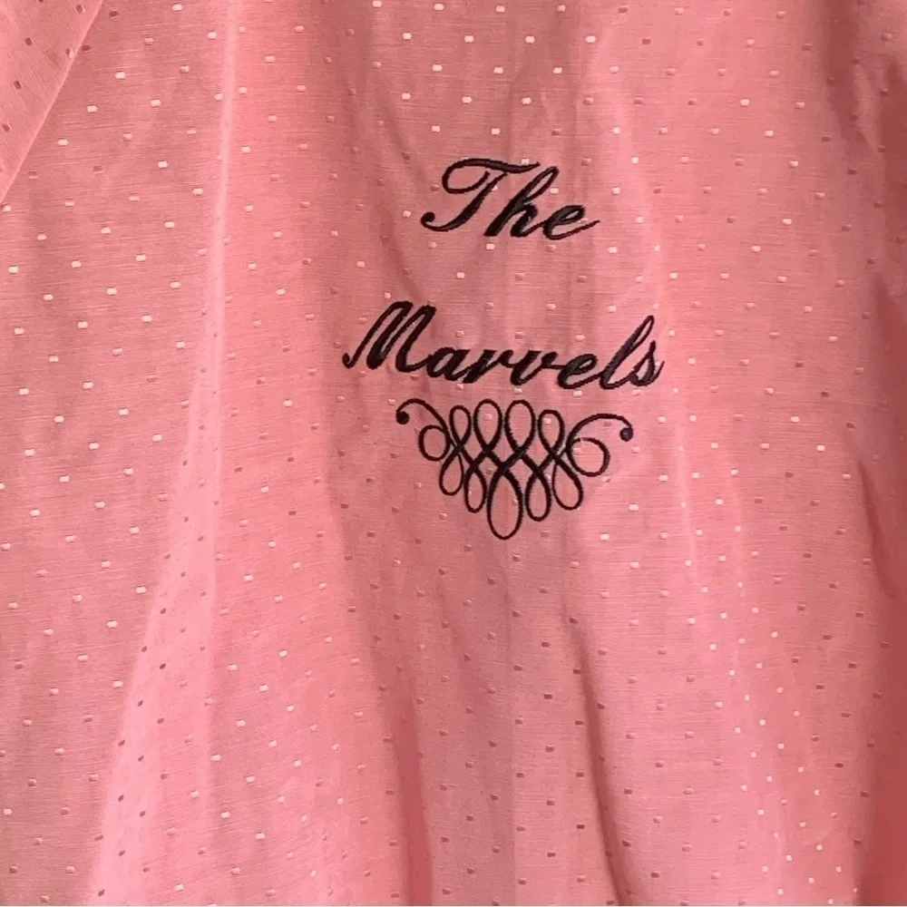 Vintage The Marvels Women’s Jacket Pink Large Club - Picture 5 of 5